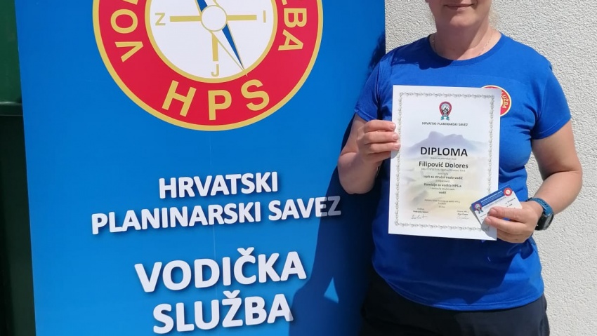 Dolores Filipović je naš novi planinarski vodič - PD Imber Omiš