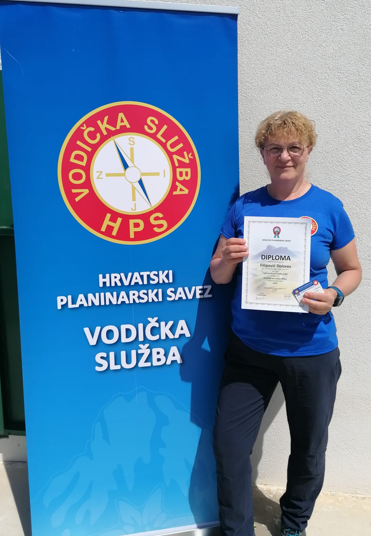 Dolores Filipović je naš novi planinarski vodič - PD Imber Omiš